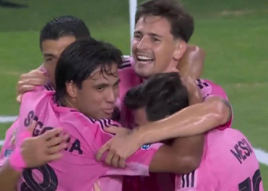 苏亚雷斯38岁独造2球，迈阿密国际2105万美元晋级16强